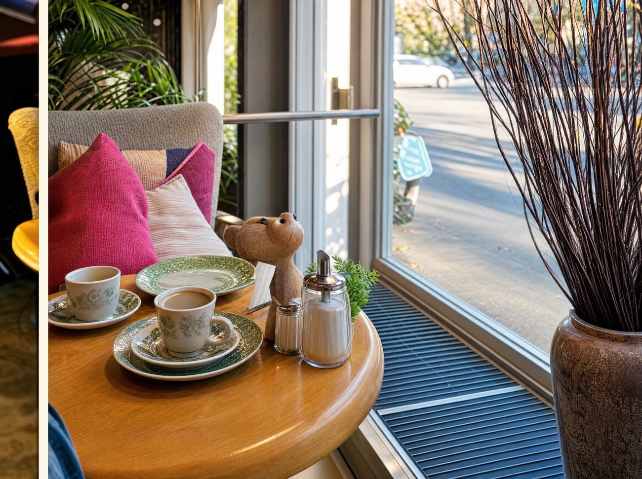 Kaffee am Fenster bei KAWA